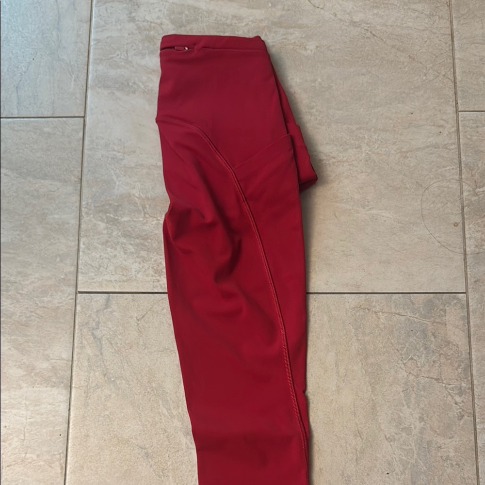 lululemon athletica Red Leggings